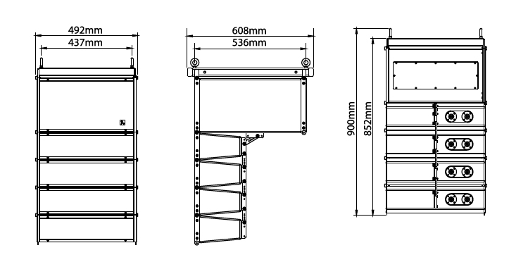 紧凑型有源线性阵列扬声器旧草莓视频下载尺寸图
